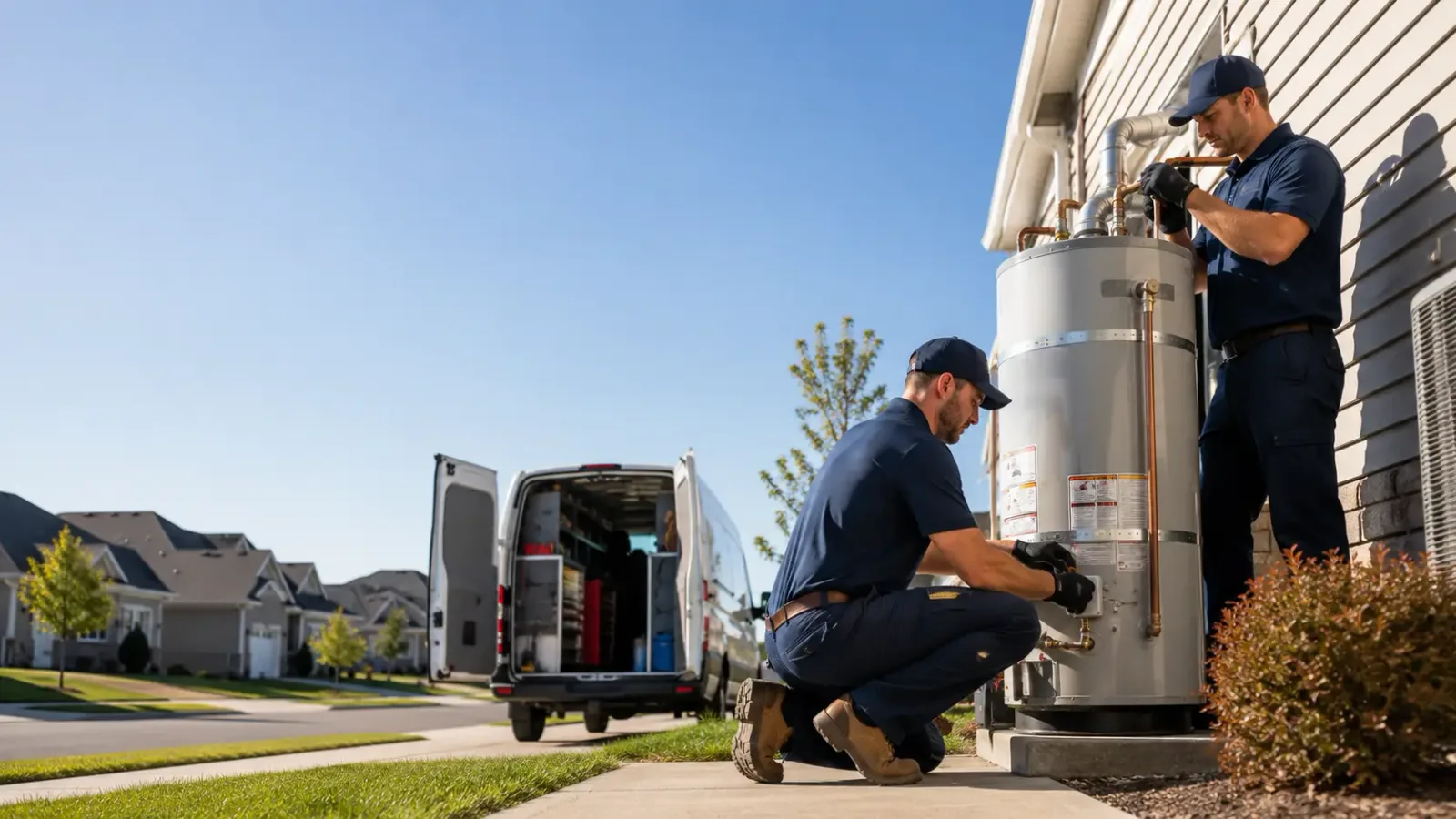 Water Heater Installation in Martelle, IA